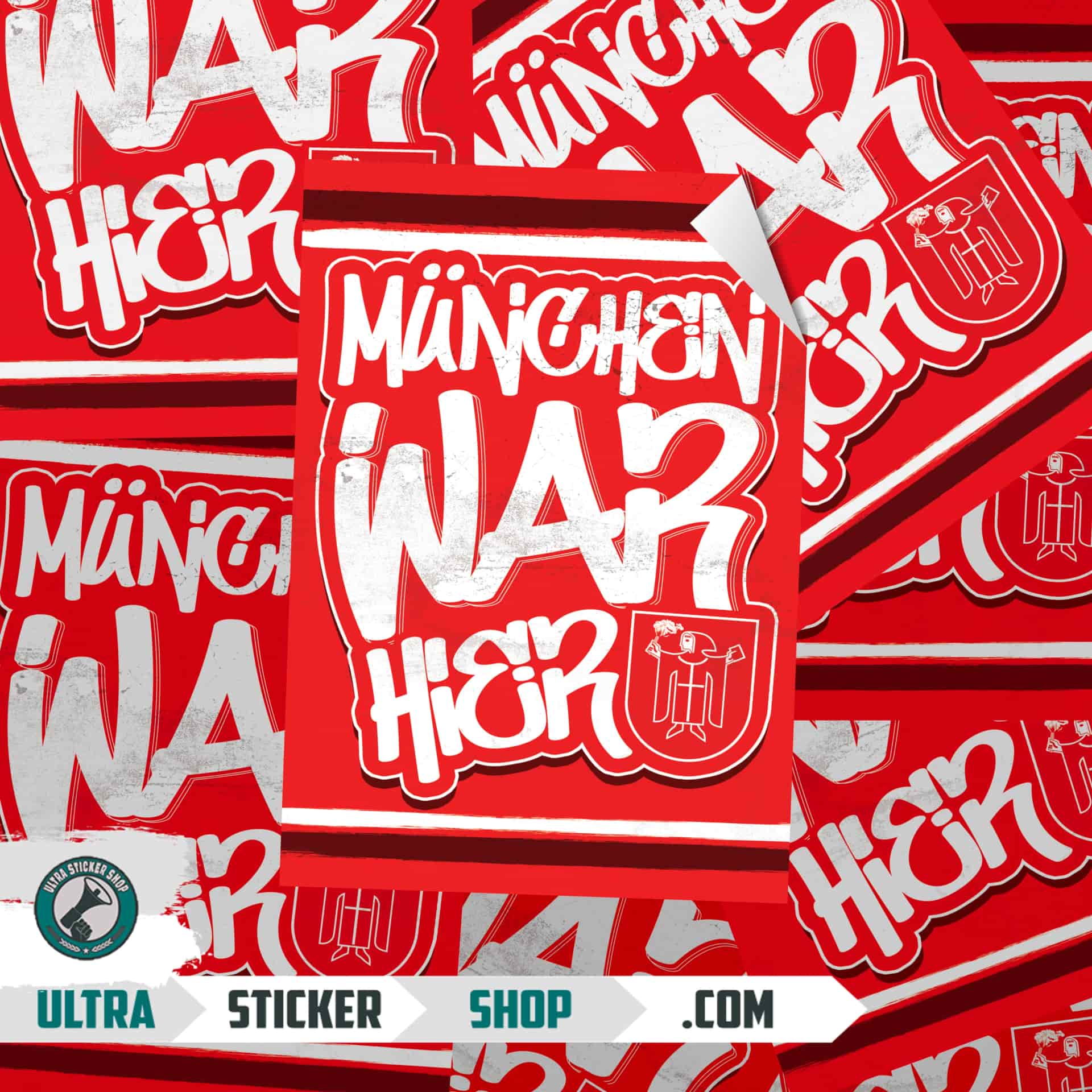 München war hier Stickers