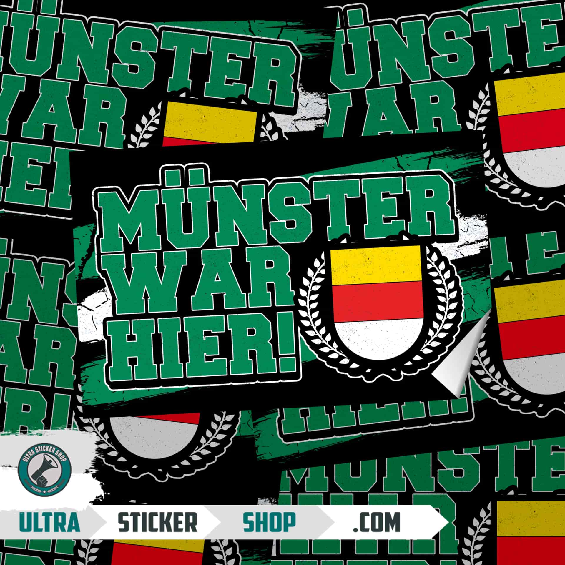 Münster war hier Stickers