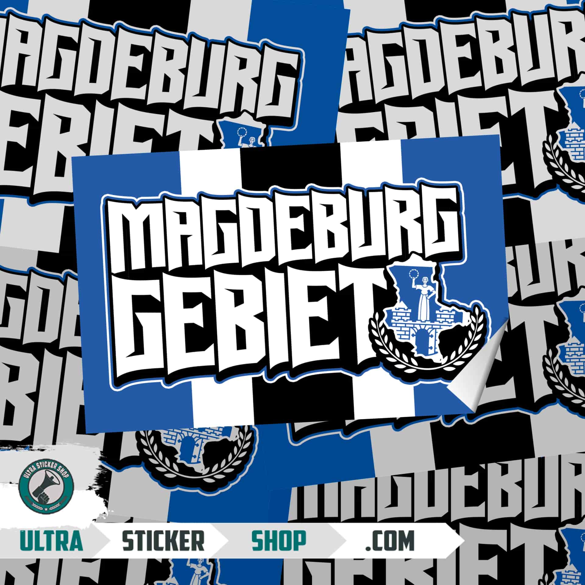 Magdeburg Gebiet Stickers