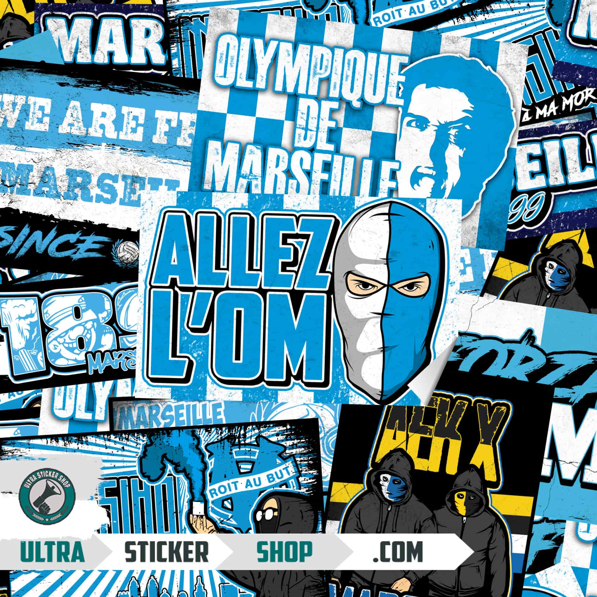 Marseille Sticker-Mix