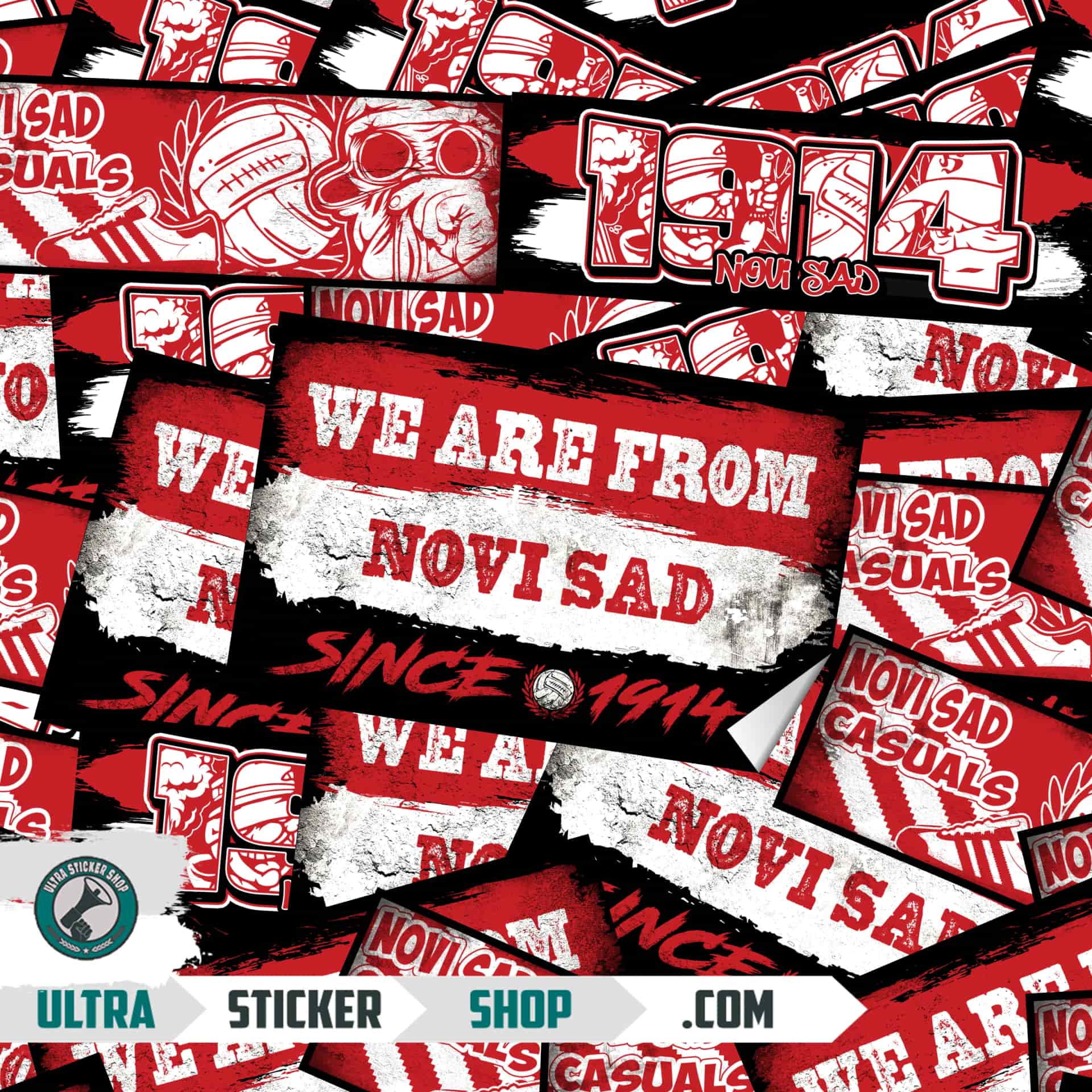 Novi Sad Sticker-Mix
