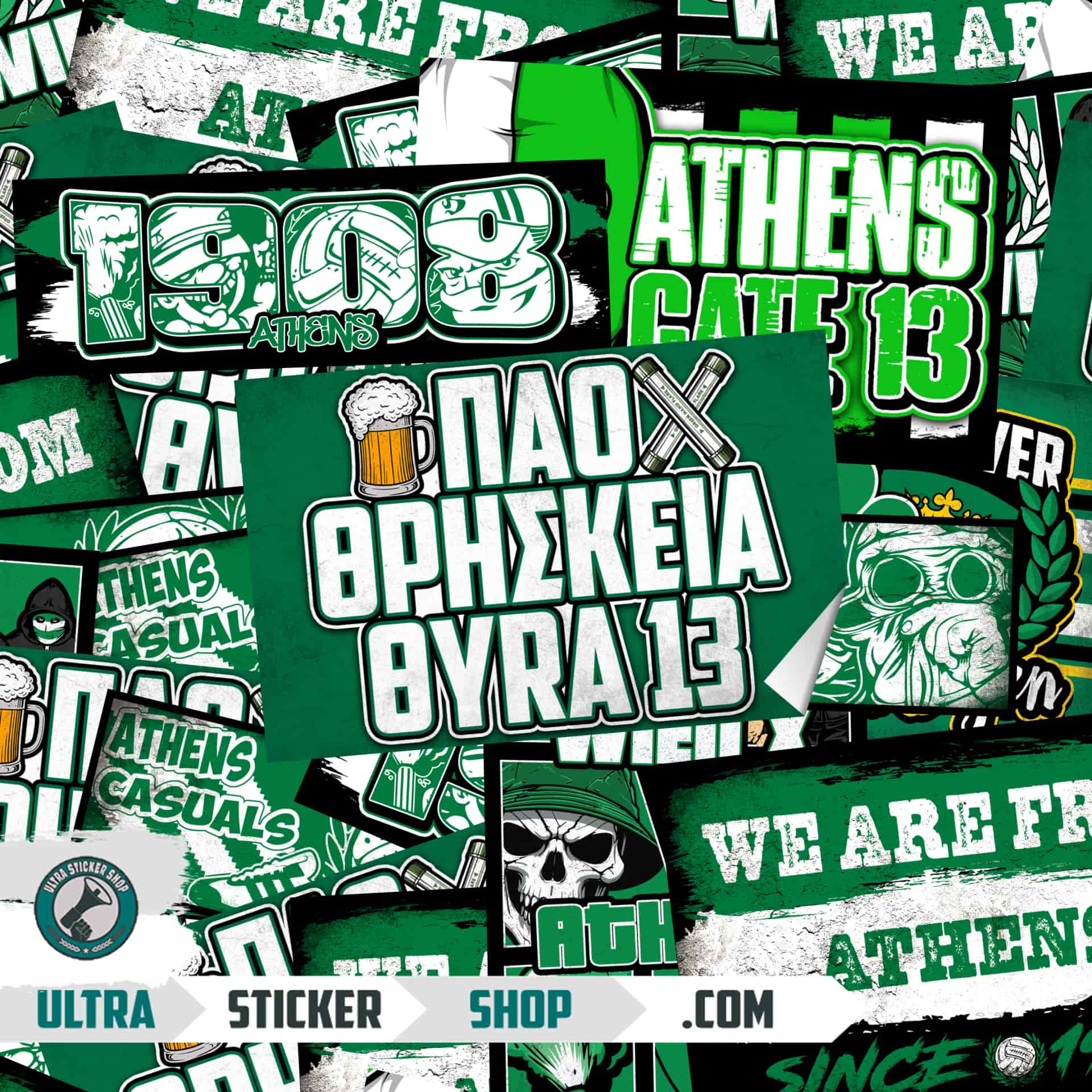 Panathinaikos Sticker-Mix