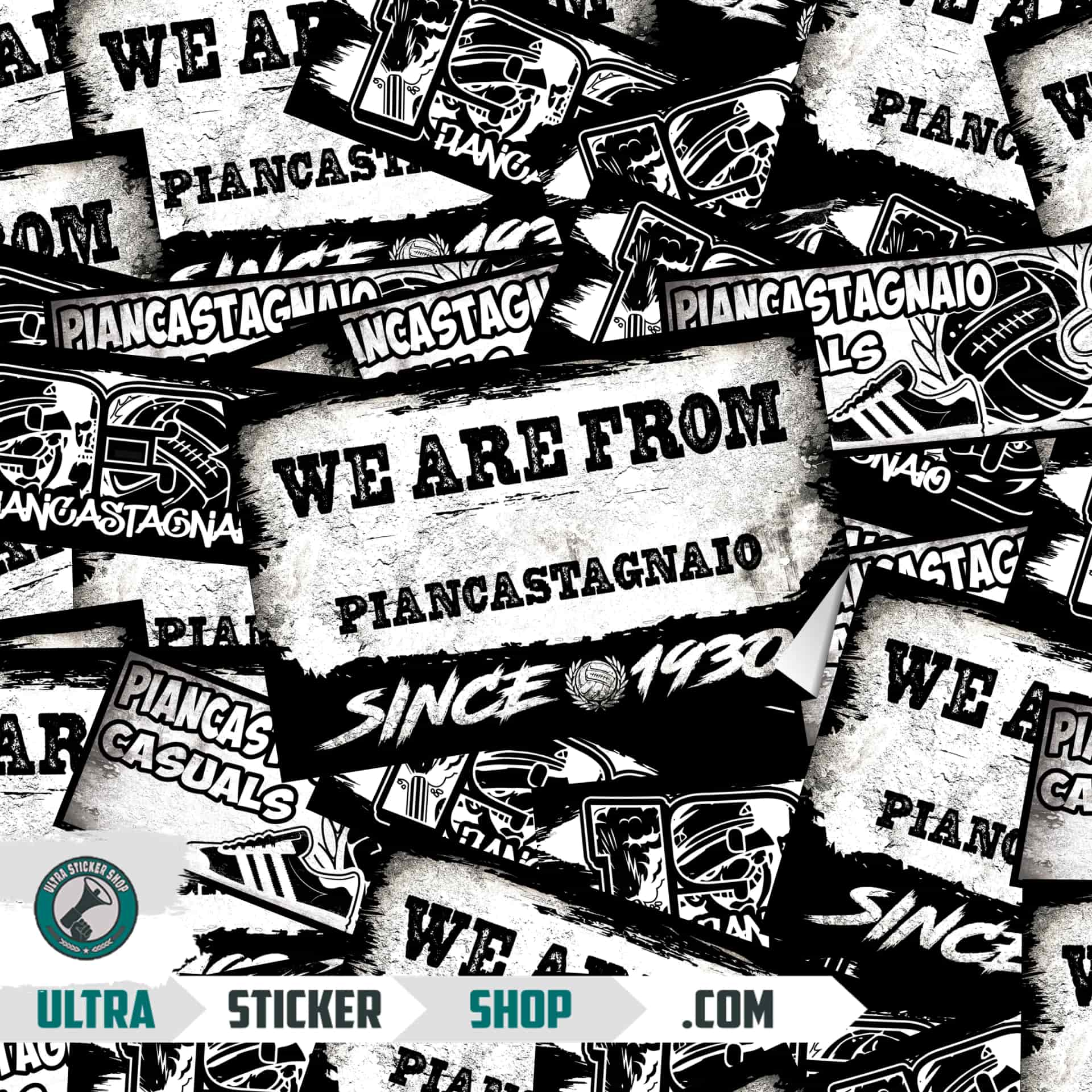 Piancastagnaio Sticker-Mix