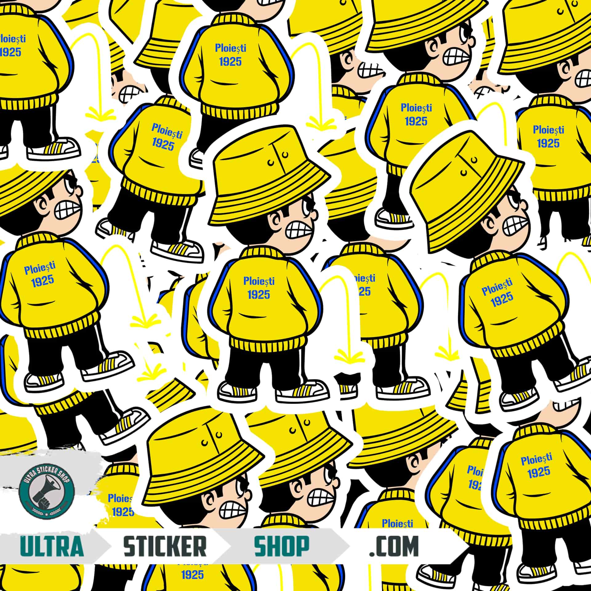 Ploiești 1925 Pee Kid Stickers
