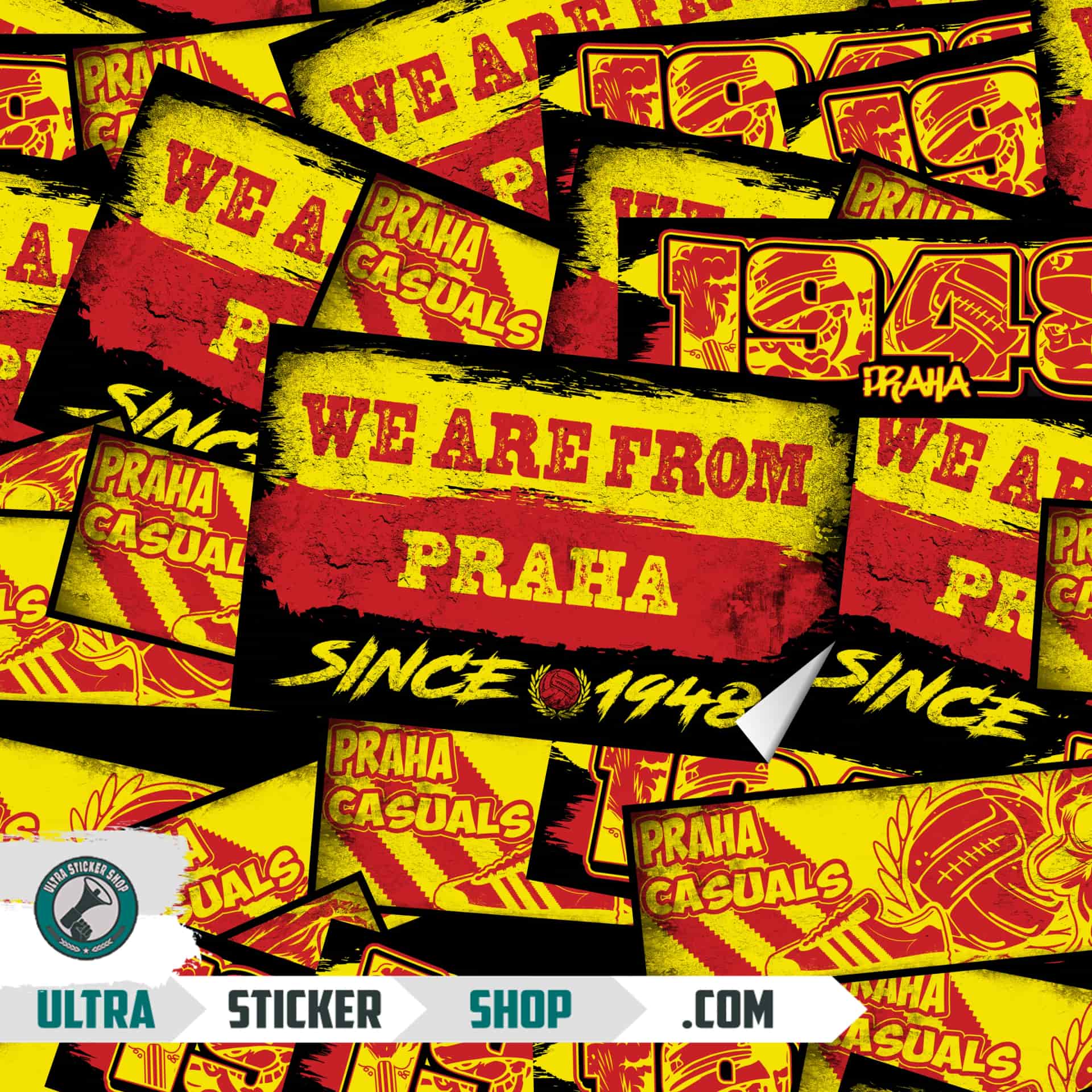 Praha 1948 Sticker-Mix