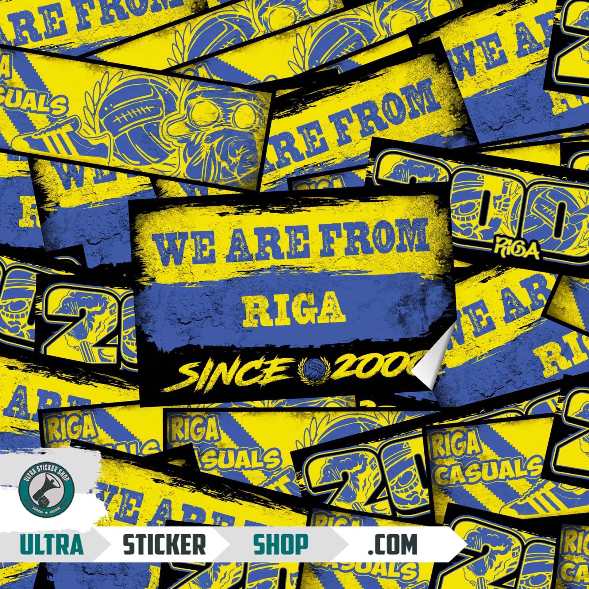 Riga 2000 Sticker-Mix