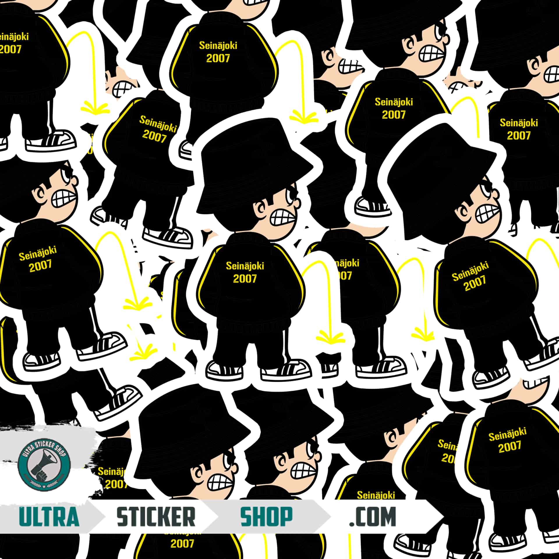 Seinäjoki 2007 Pee Kid Stickers