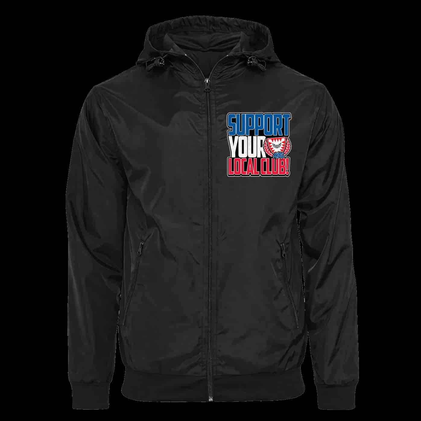 Support your local club (Kiel) Jacket with Zip-Off Balaclava