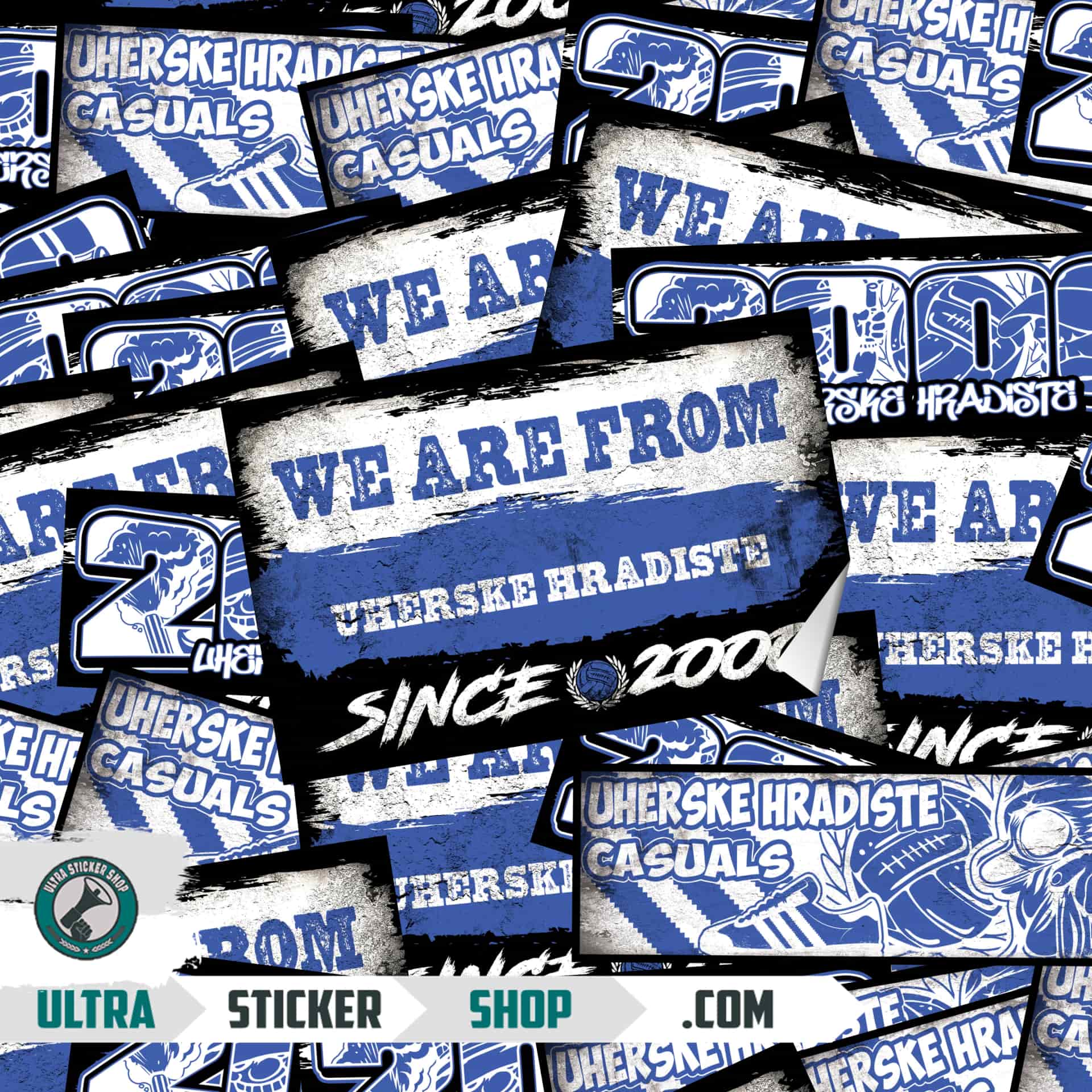 Uherske Hradiste Sticker-Mix