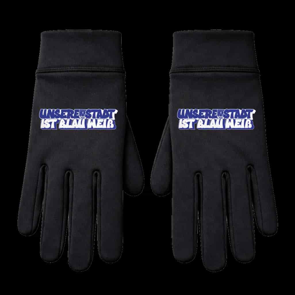Unsere Stadt ist blau-weiß Gloves