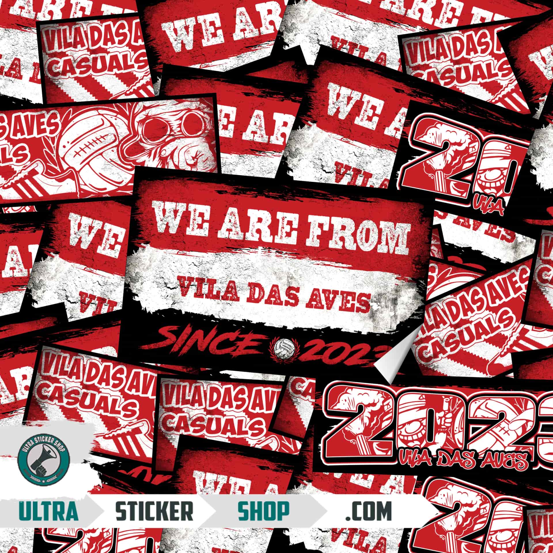 Vila das Aves Sticker-Mix