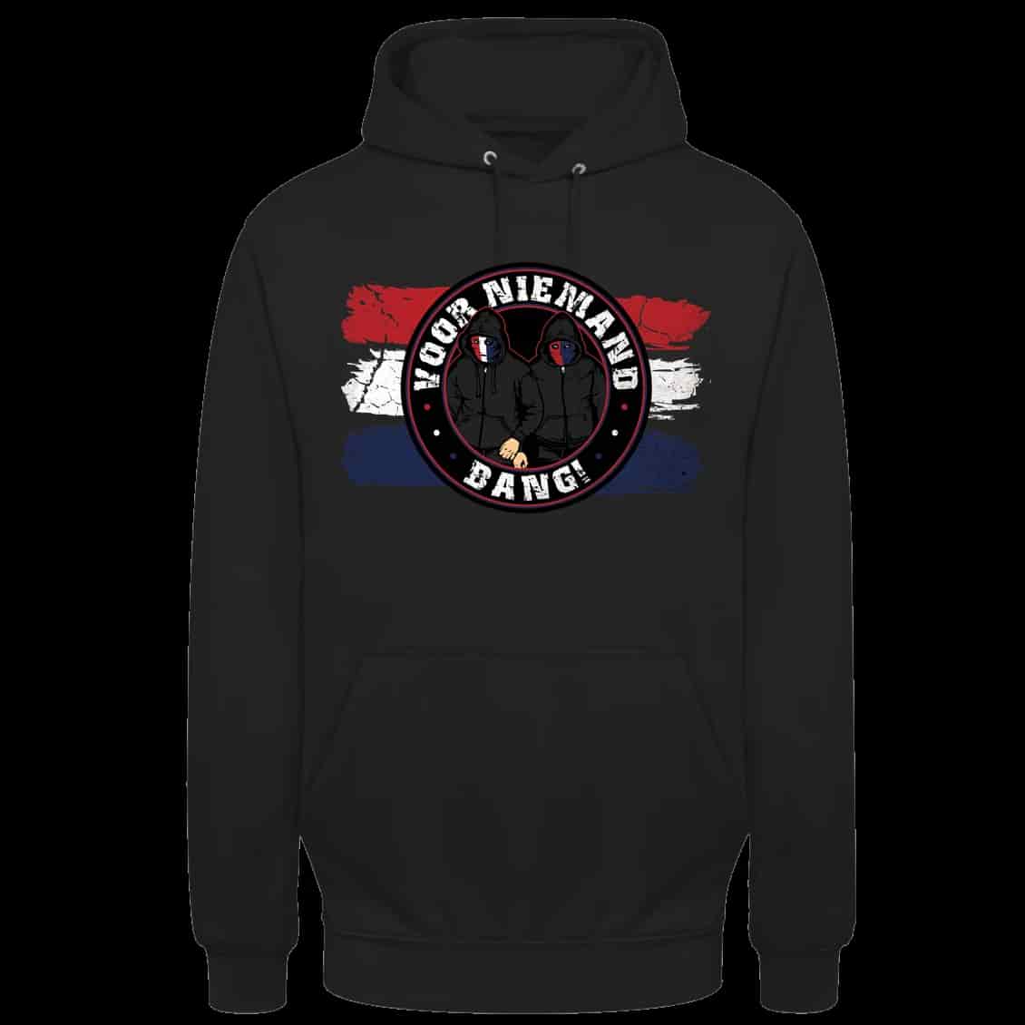 Voor niemand Bang Hoodie