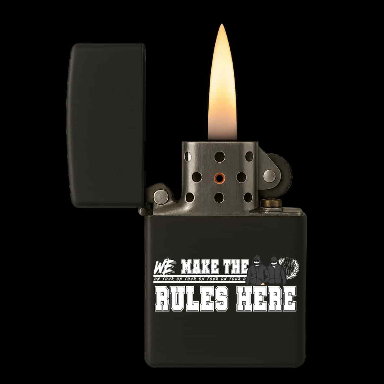 We make the rules here Lighter