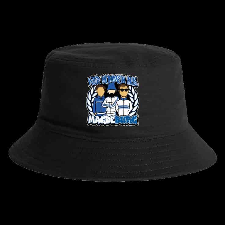 Wir kommen aus Magdeburg Bucket Hat