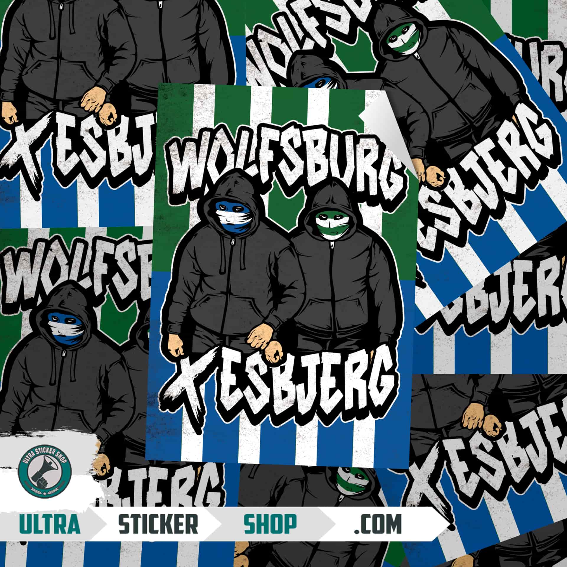 Wolfsburg X Esbjerg Stickers