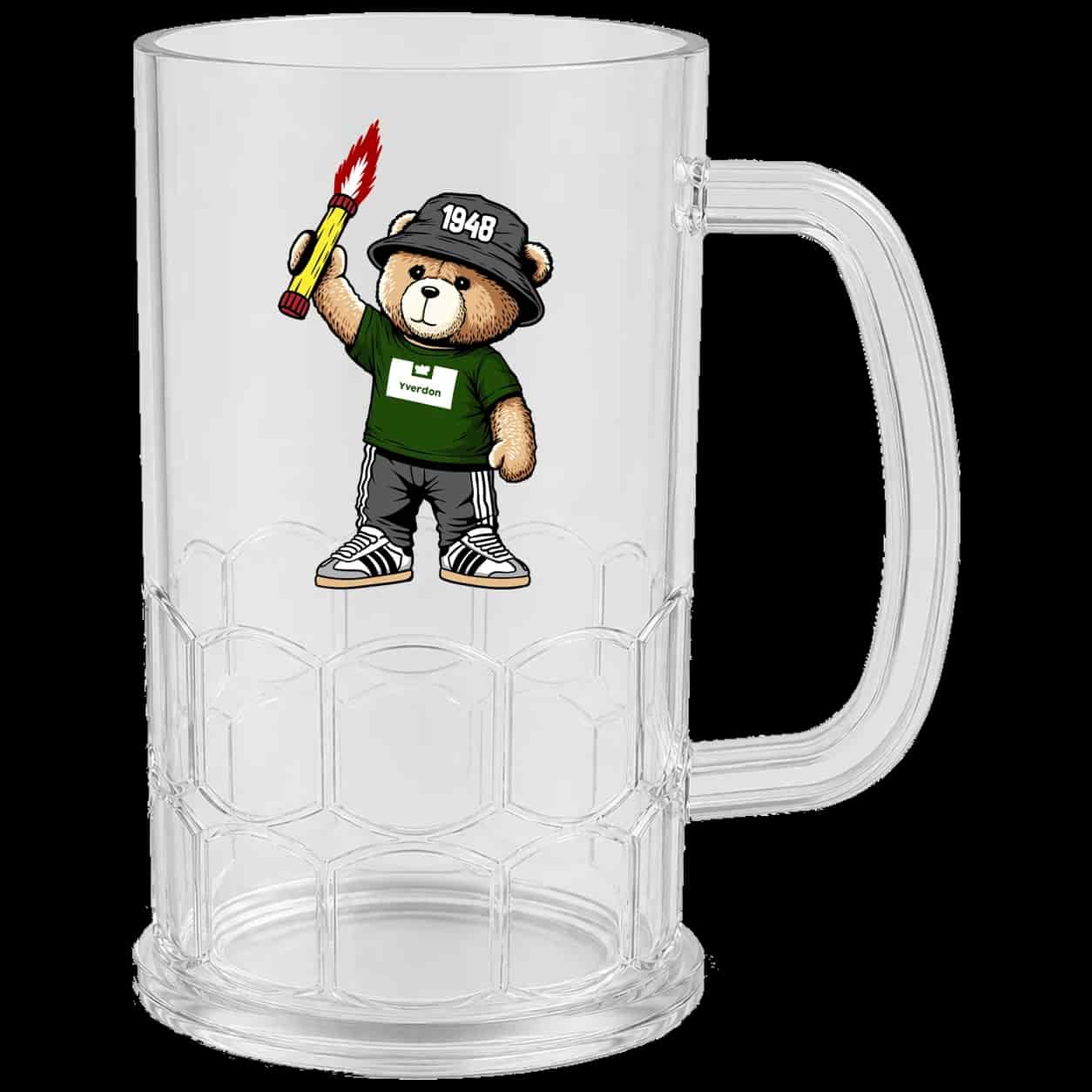Yverdon 1948 bear Beer Mug