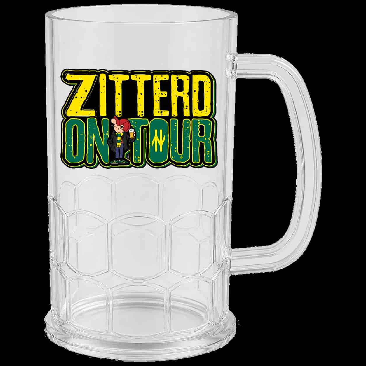 Zitterd on tour Beer Mug