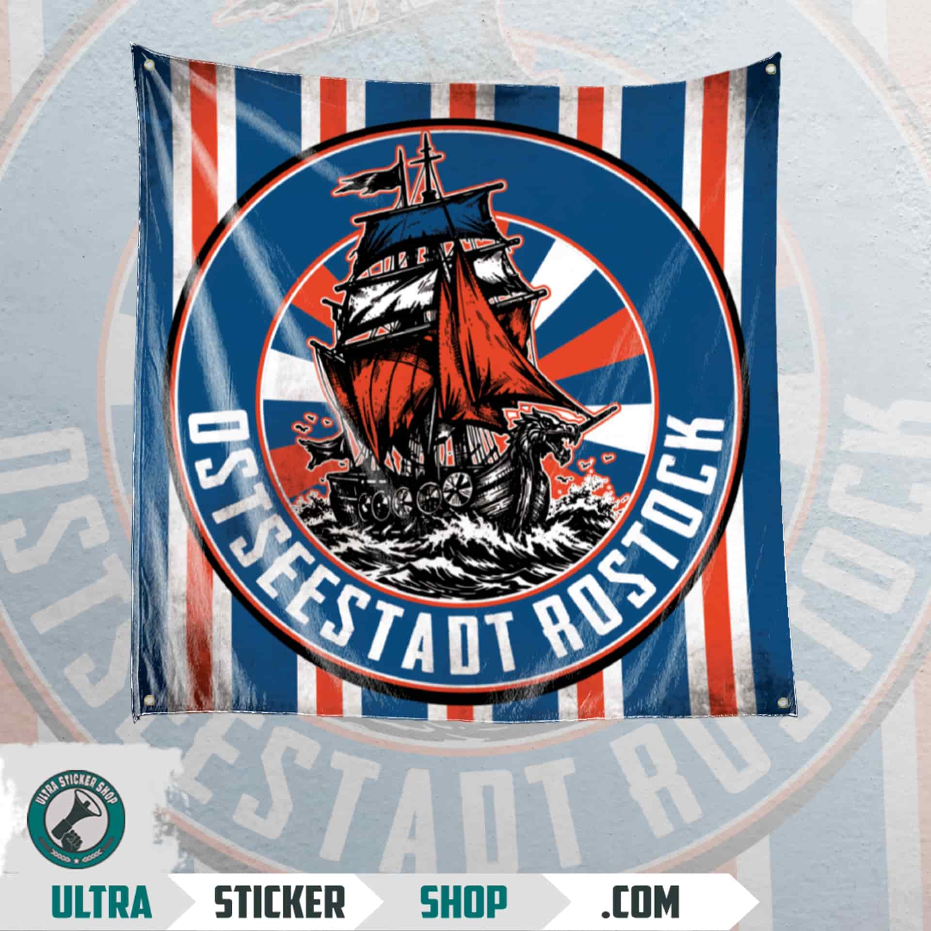ostseestadt rostock Flag
