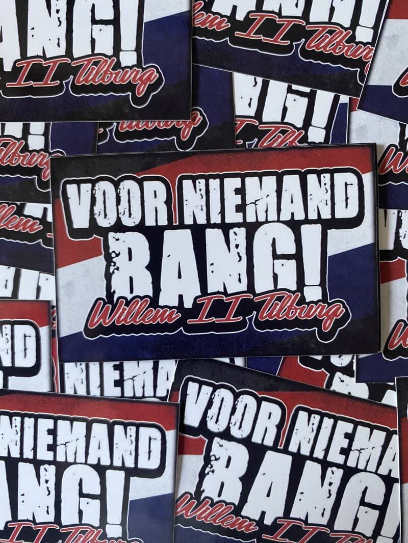 Voor niemand bang!