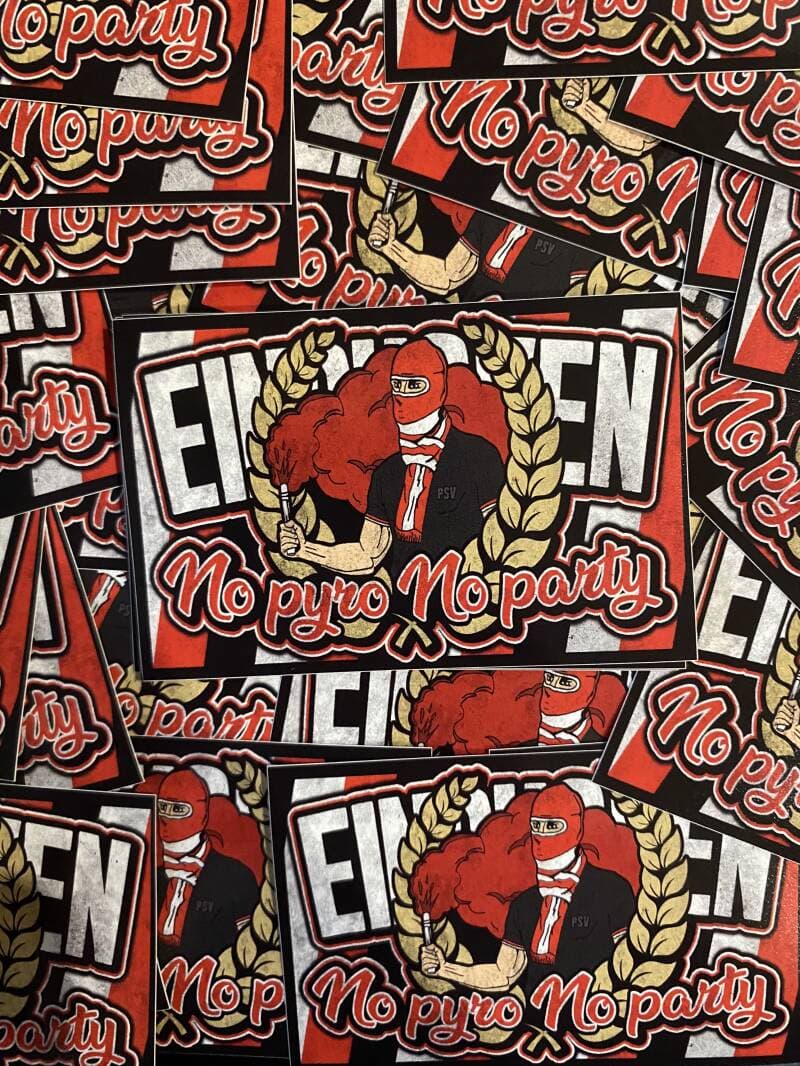 No pyro no party Eindhoven