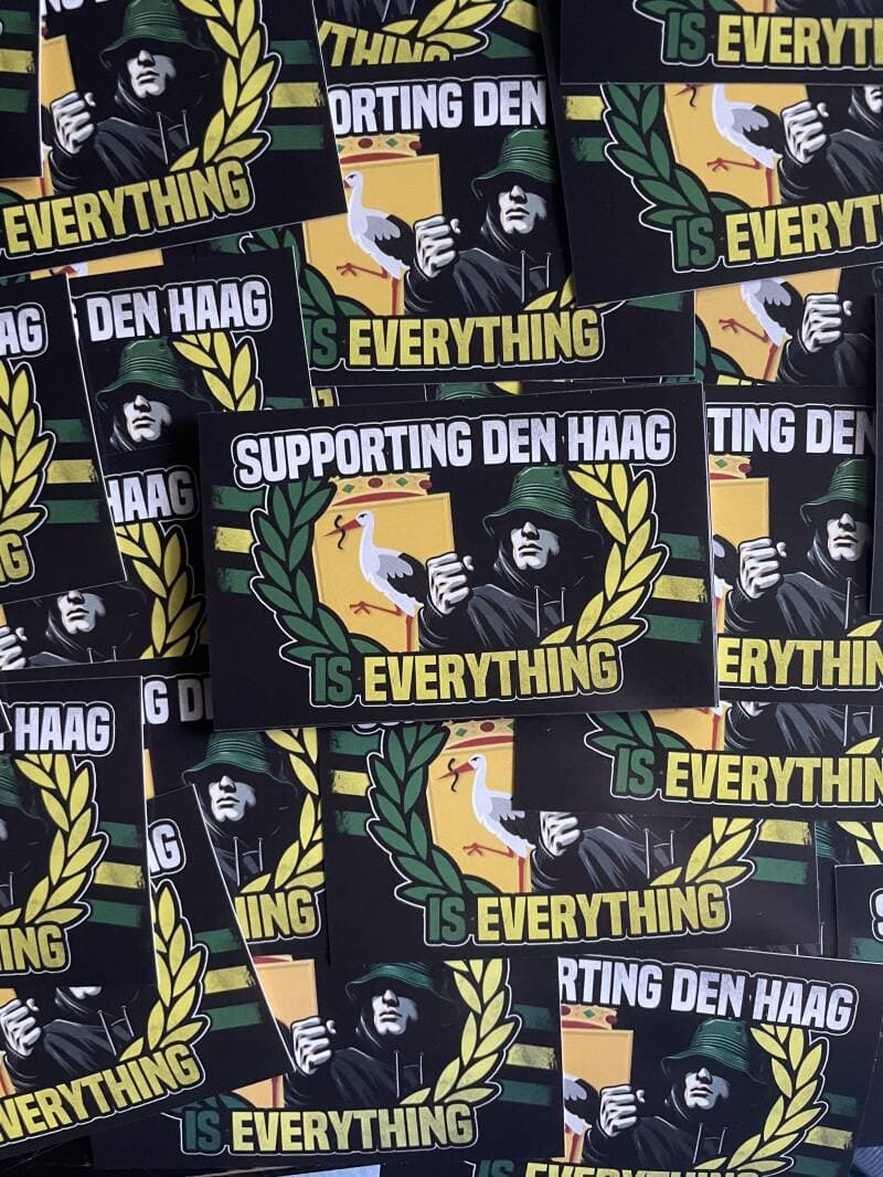 Supporting Den Haag is everything