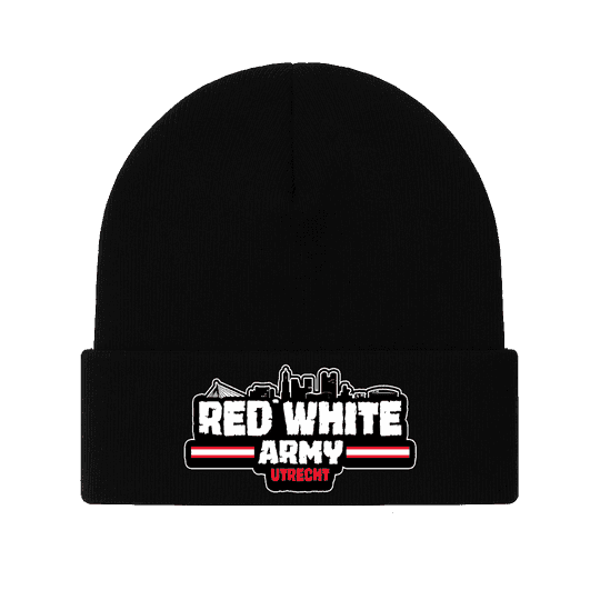 Red white army Utrecht Beanie