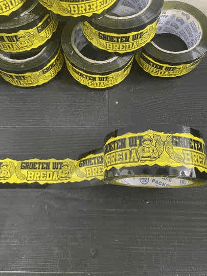 Tape "Groeten uit Breda" – Tape - 100 Meter