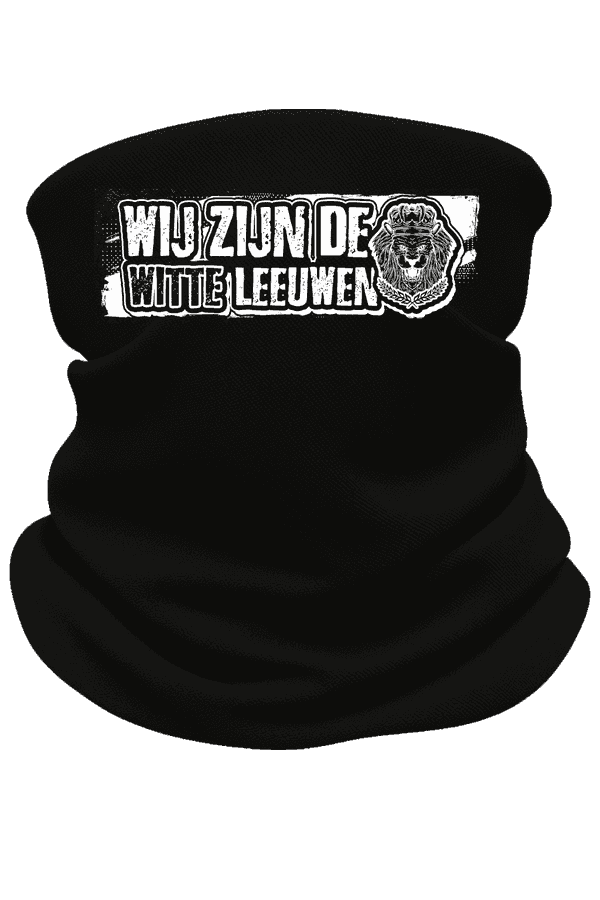 Wij zijn de witte leeuwen Neckwarmer