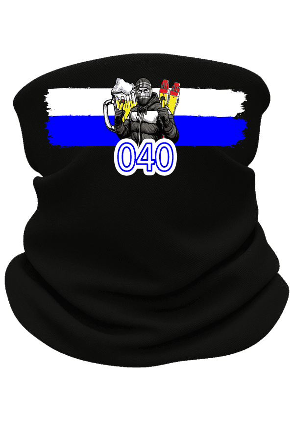 (Blauw-wit) 040 Neckwarmer