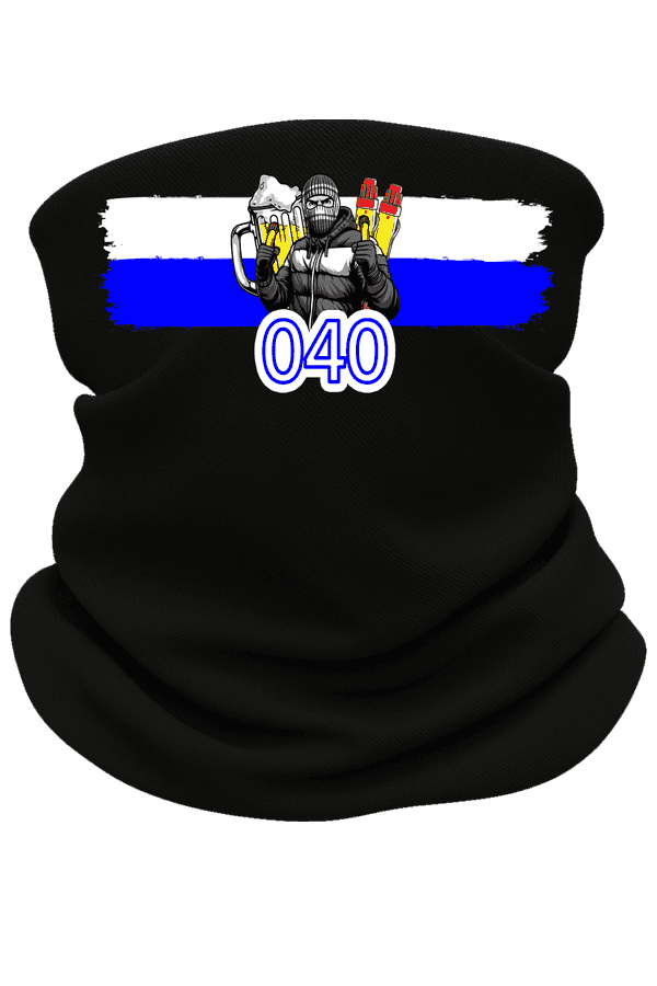 (Blauw-wit) 040 Neckwarmer