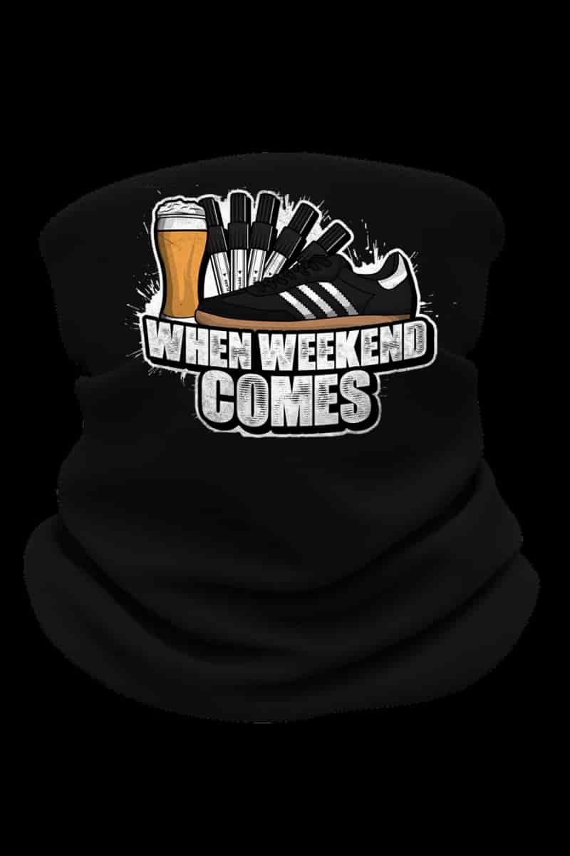 When weekend comes Neckwarmer
