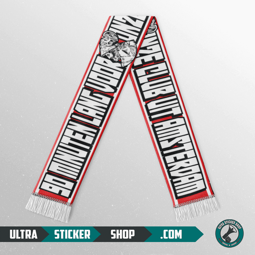 90 Minuten lang voor onze club uit Amsterdam Scarf