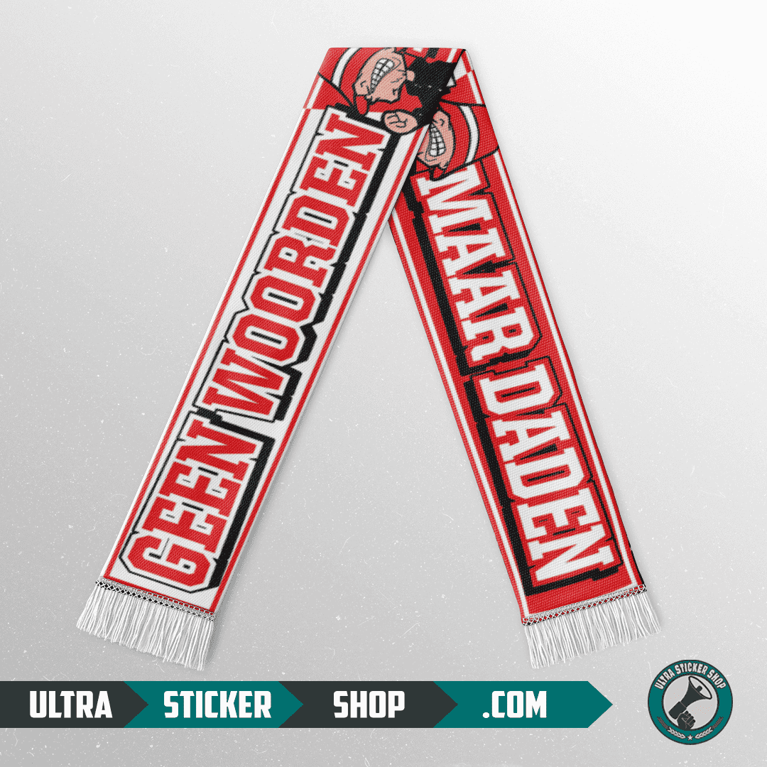 Geen woorden maar daden Scarf
