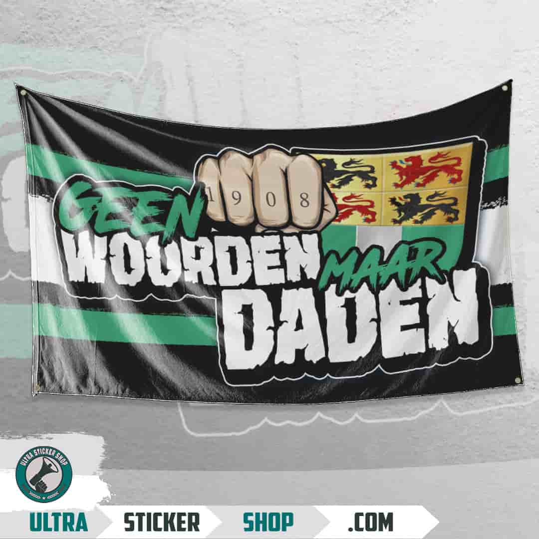 Geen woorden maar daden Flag