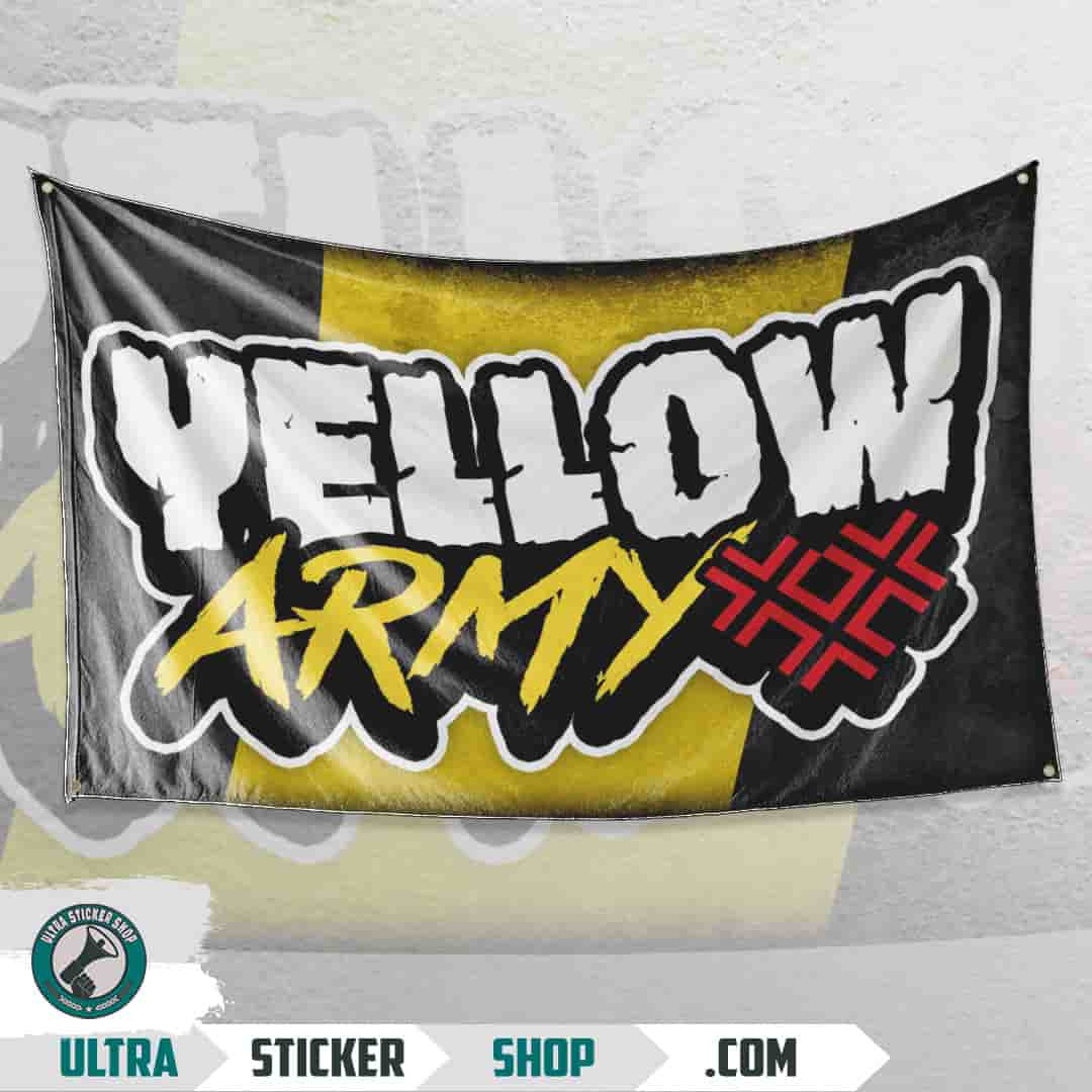 Yellow Army Flag