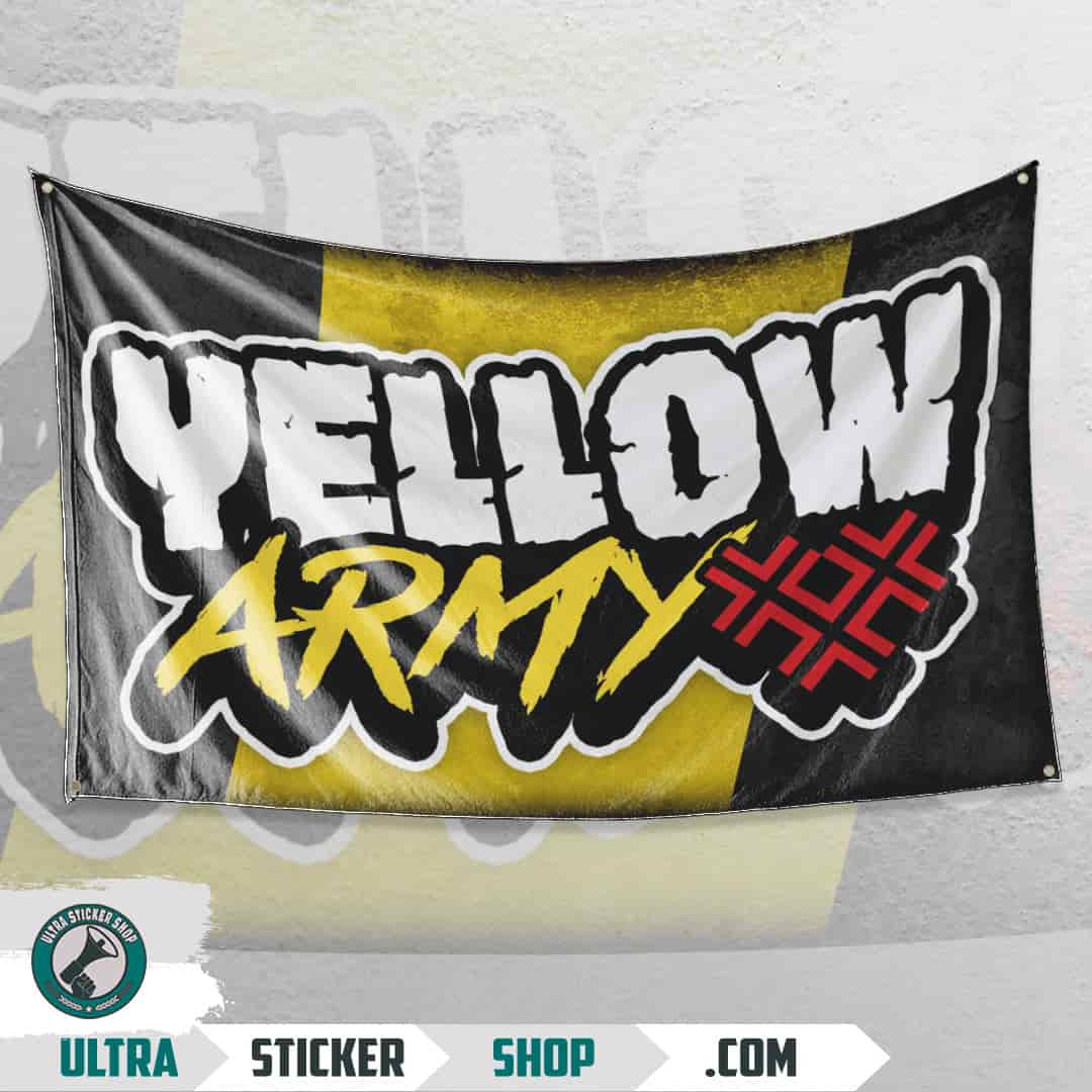 Yellow Army Flag