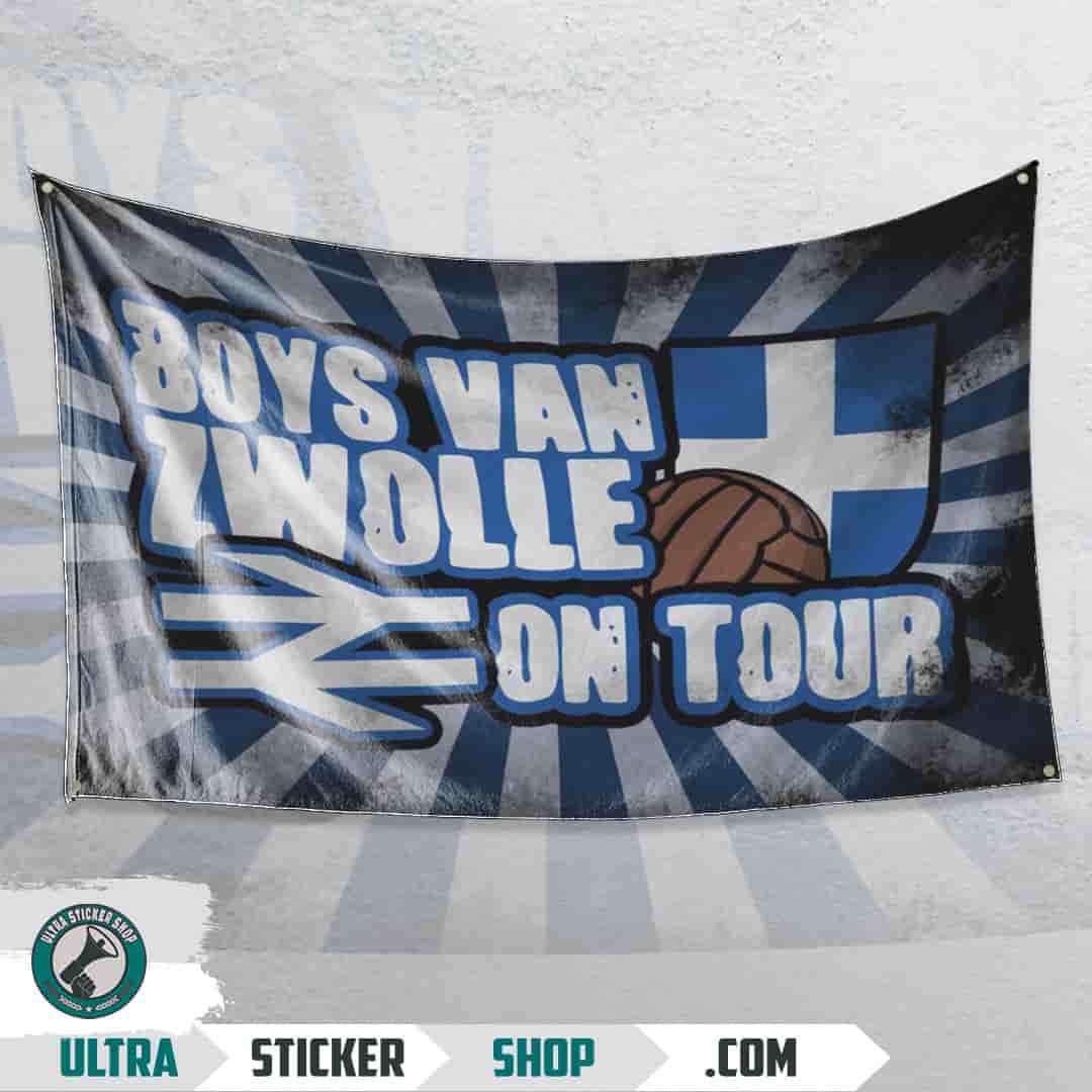 Boys van Zwolle on tour Flag