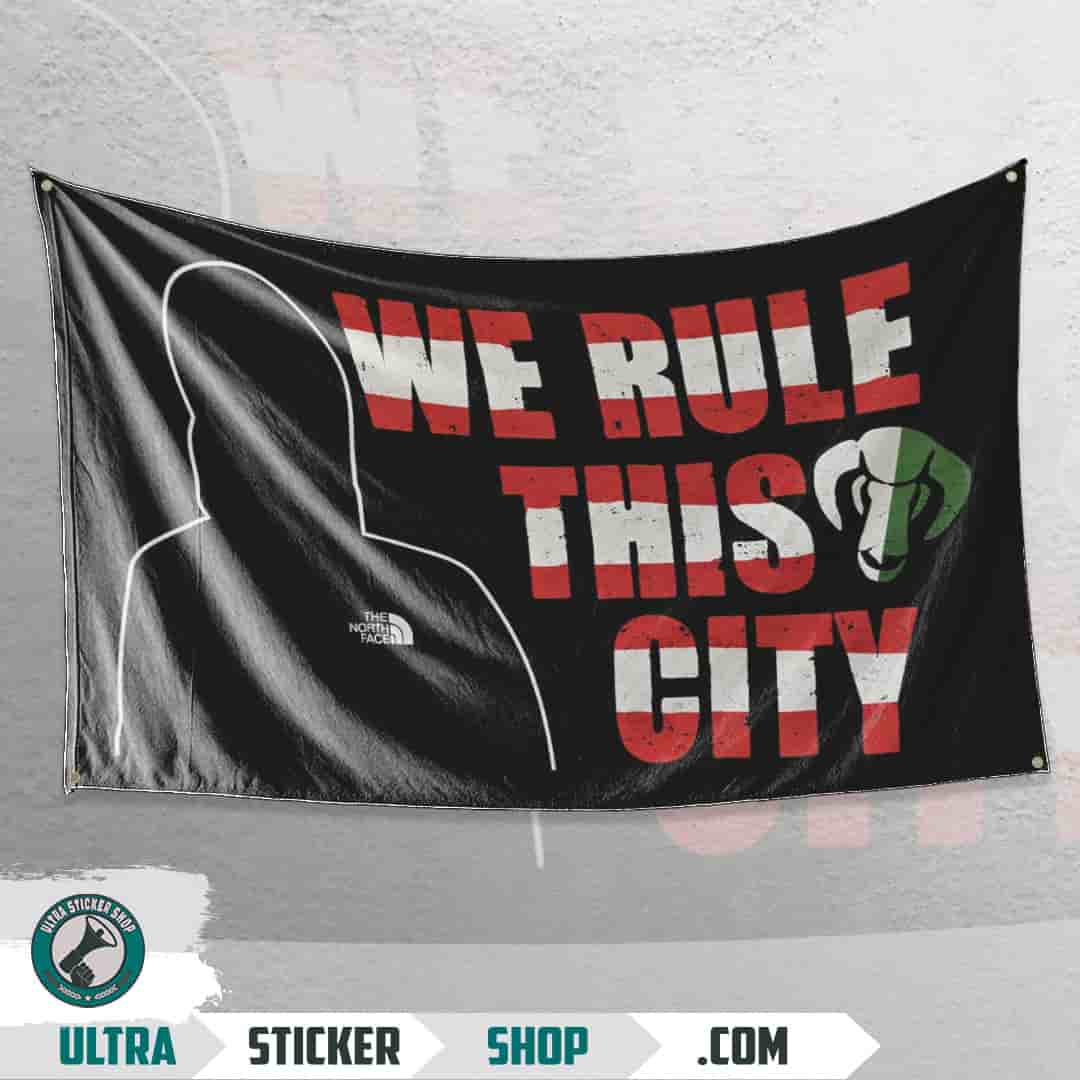 We rule this city Flag