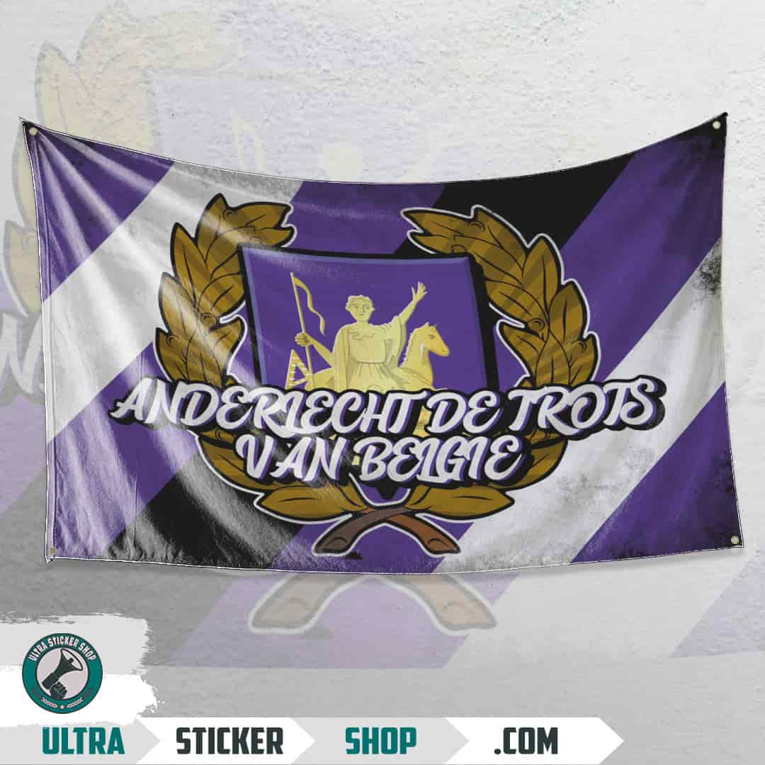 Anderlecht de trots van België Flag