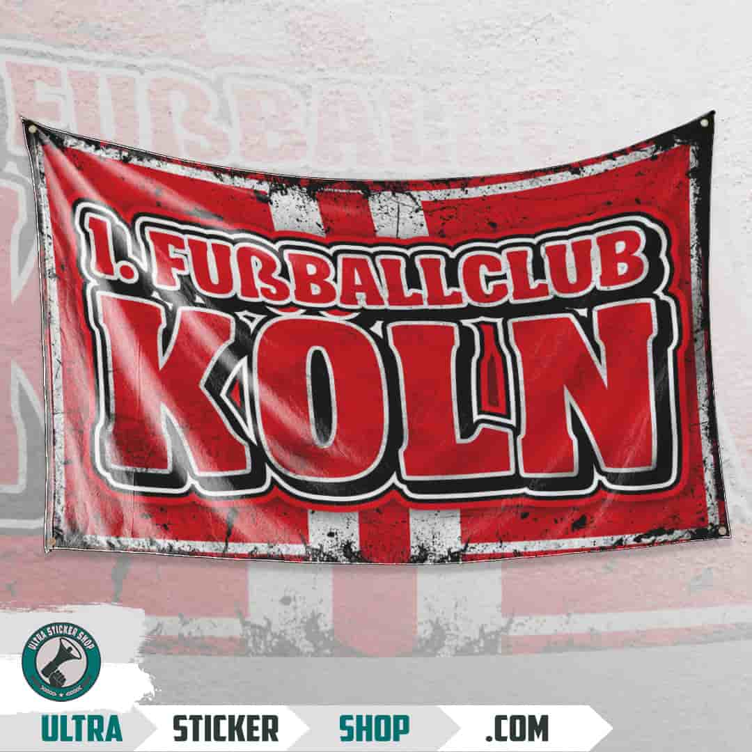 1. Fußballclub Köln Flag