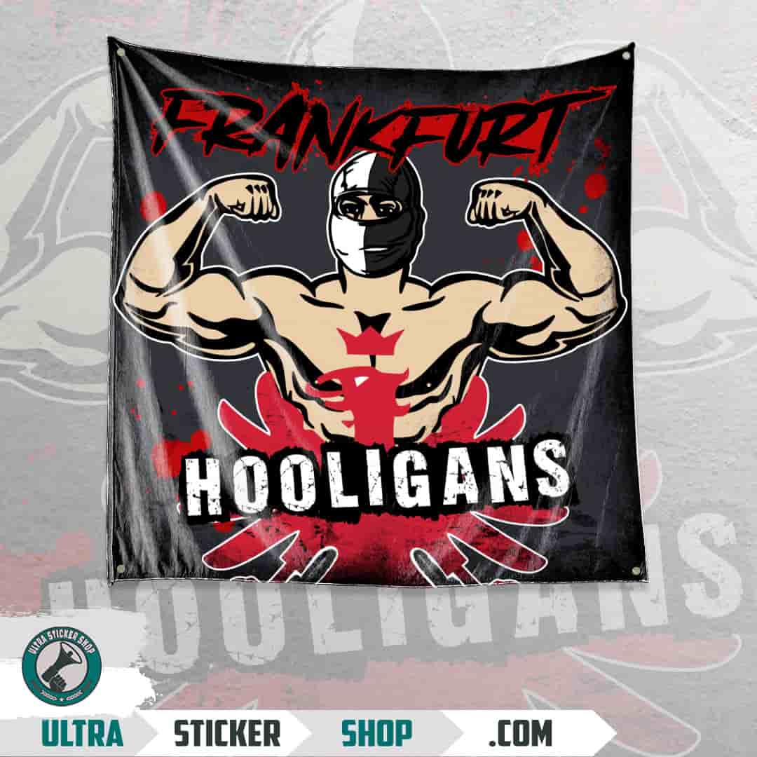 Frankfurt hooligans Flag