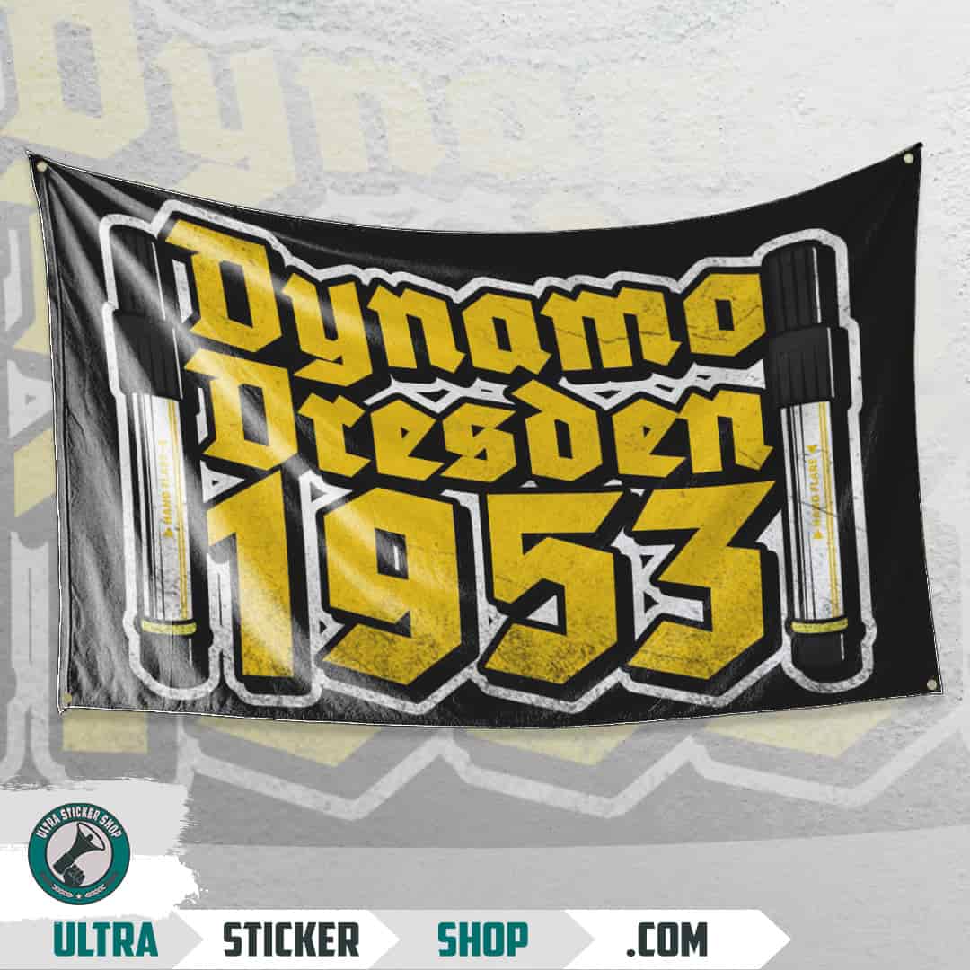 Dynamo Dresden 1953 Flag