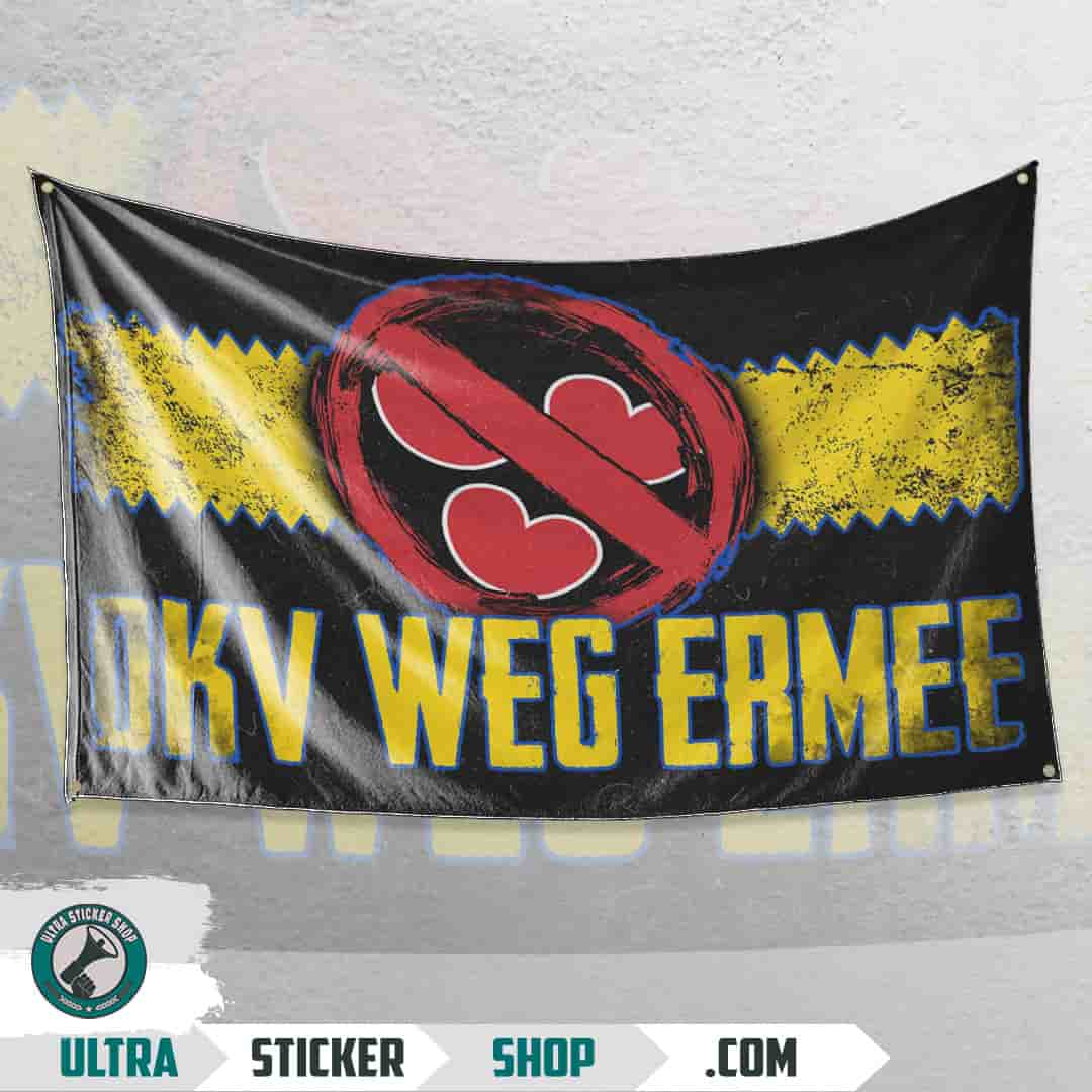DKV weg ermee Flag