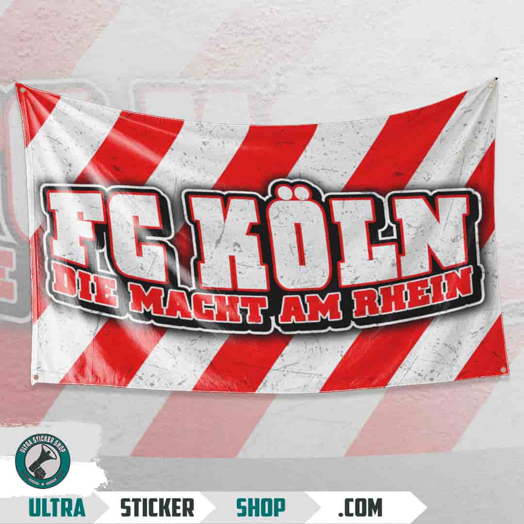FC Köln die macht am rhein Flag