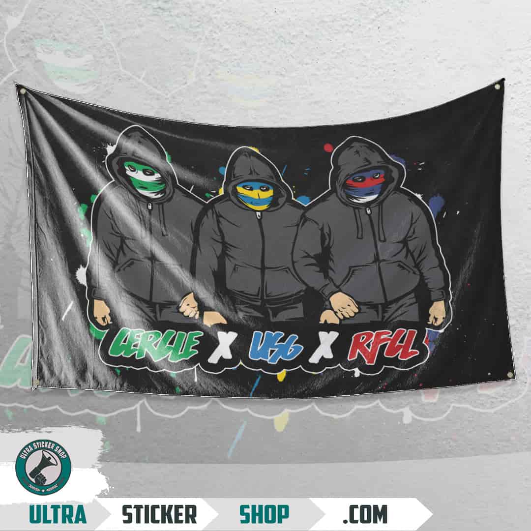 Cercle X USG X RFCL Flag