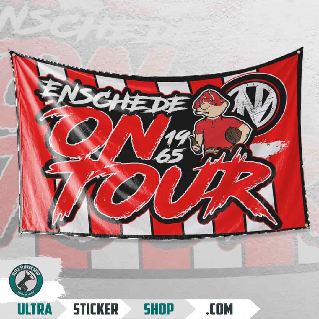 Enschede on tour Flag