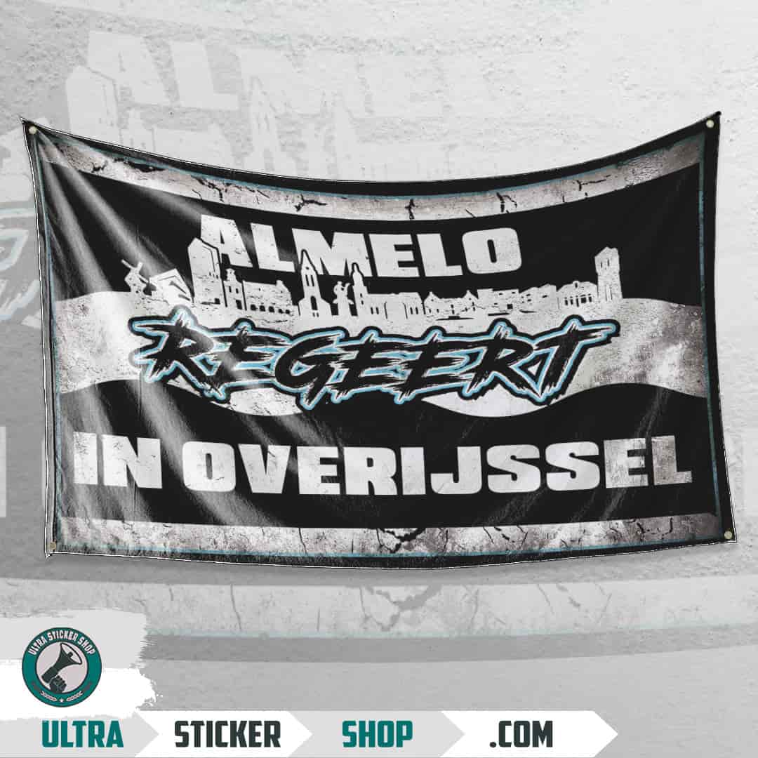 Almelo Regeert in Overijssel Flag