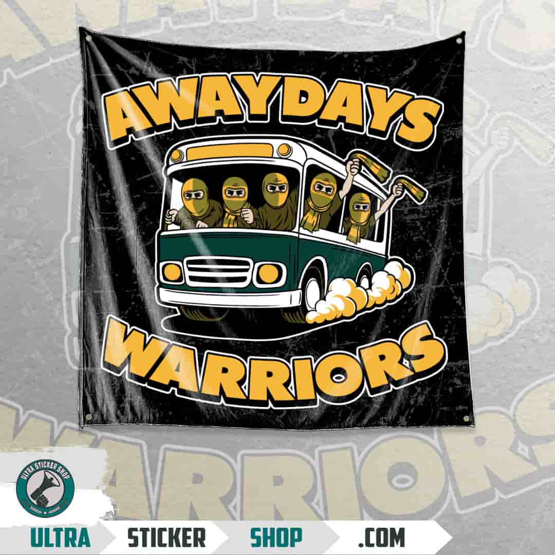AwayDays Warriors Flag