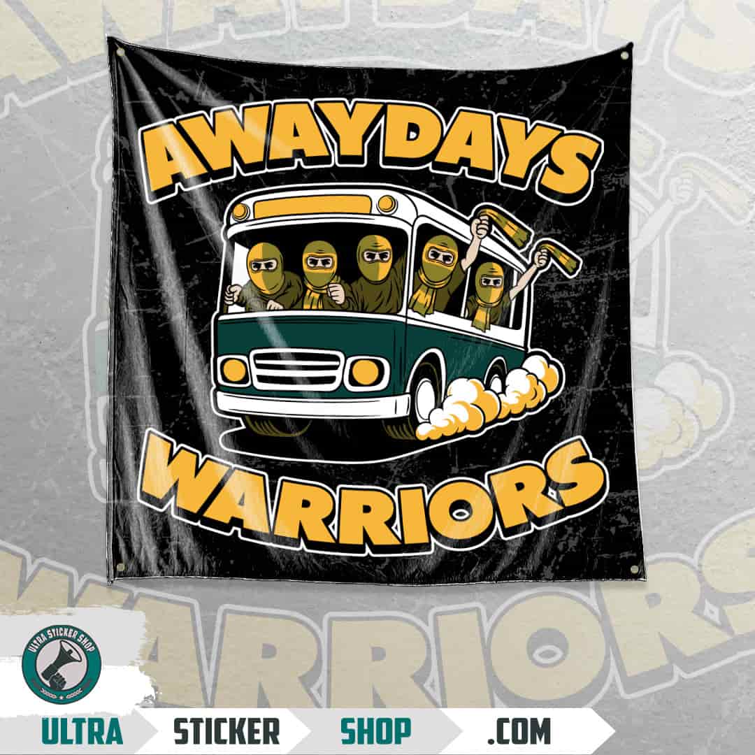 AwayDays Warriors Flag