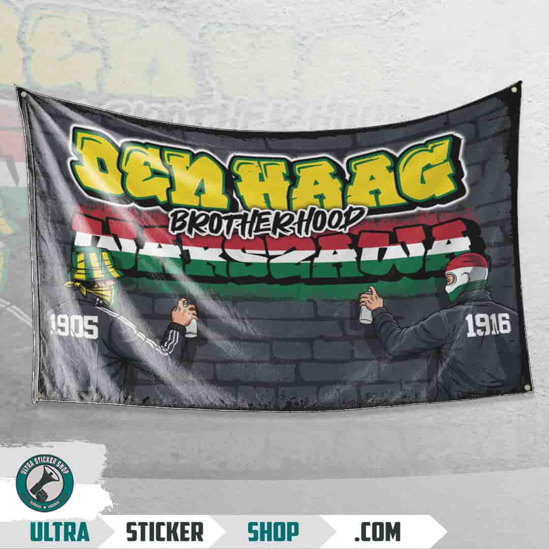 Den Haag brotherhood Warszawa Flag